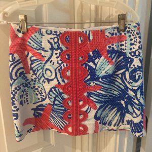 Lilly Pulitzer She She Shells Tate Skirt Size 2